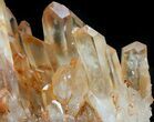Tangerine Quartz Crystal Cluster - Madagascar #58841-4